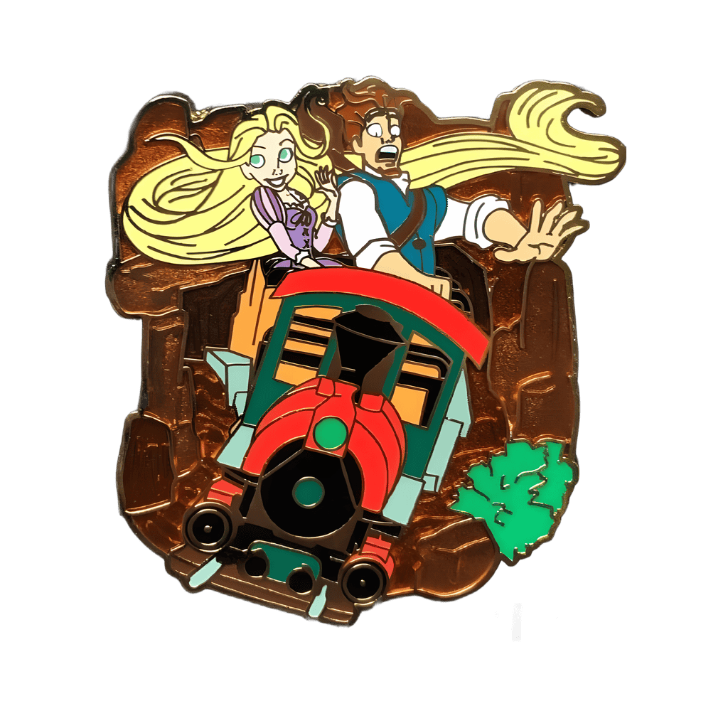 Big Thunder Mountain - Rapunzel and Flynn Disney pin