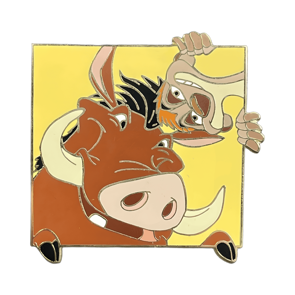 Timon & Pumbaa Disney pin