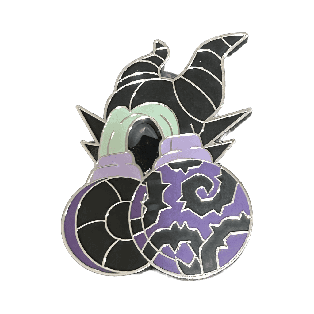 Headphones - Maleficent Disney pin