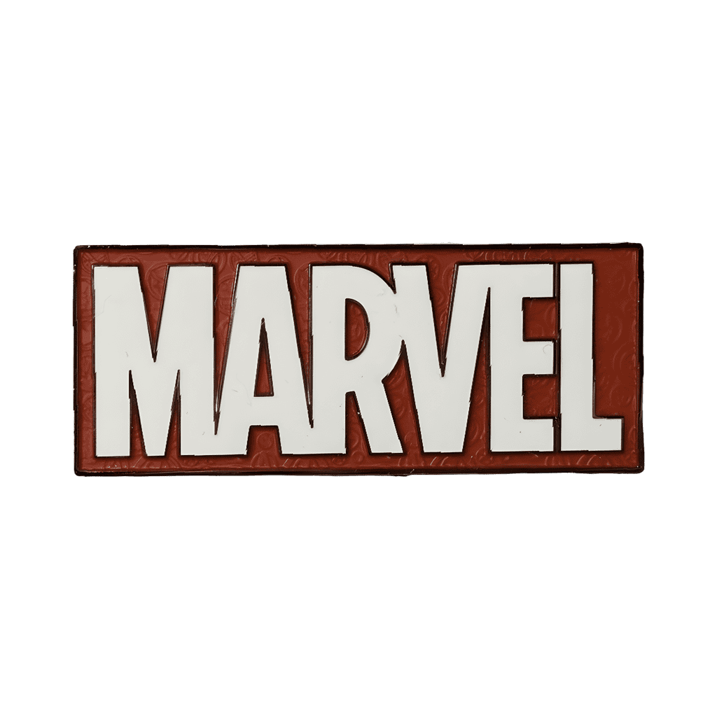 Red Marvel Logo Disney pin