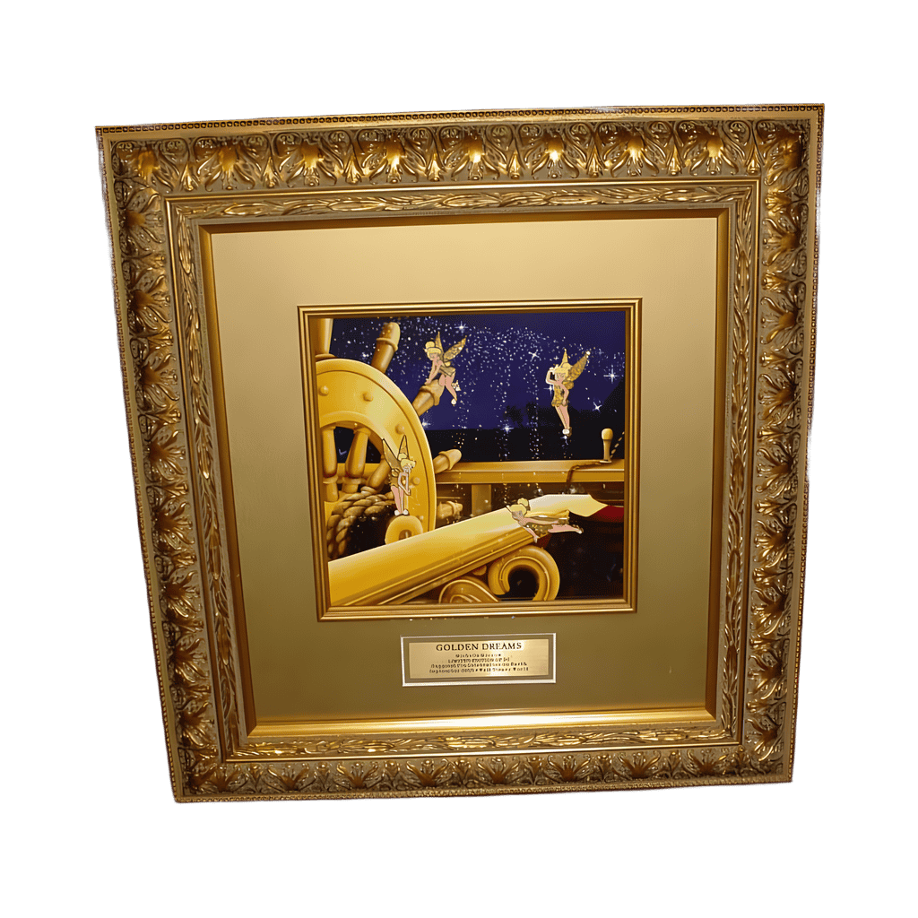 Golden Dreamed Framed Set Disney pin
