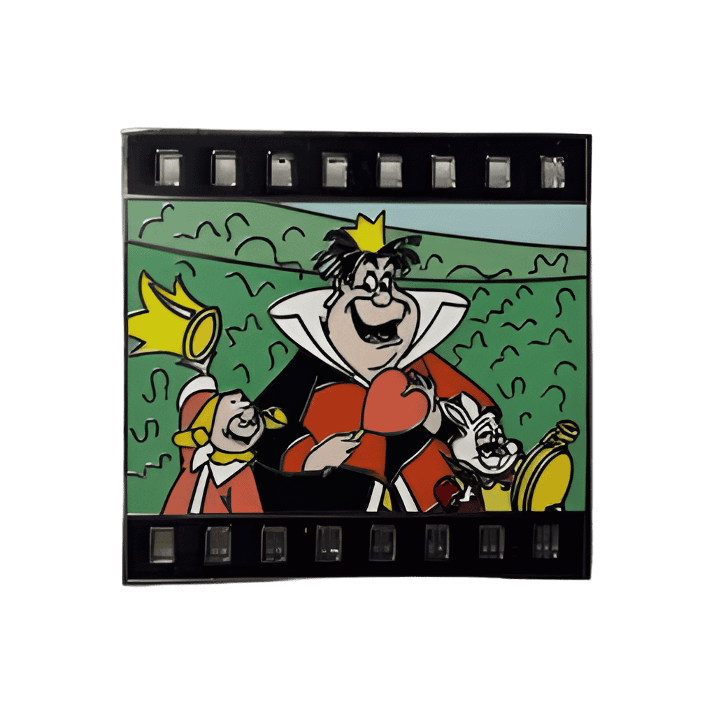 Queen of Hearts, King of Hearts and White Rabbit Disney pin