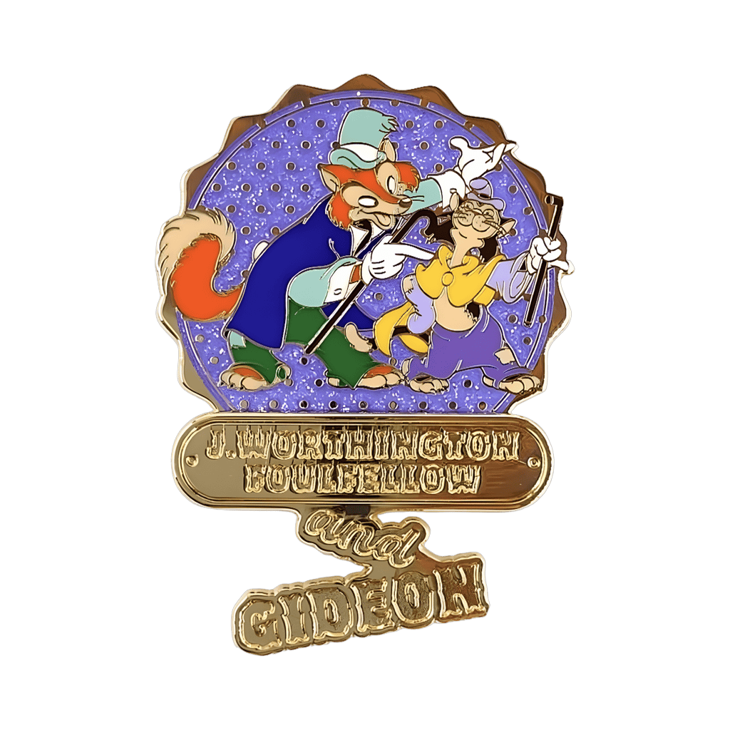 Honest John and Gideon Disney pin
