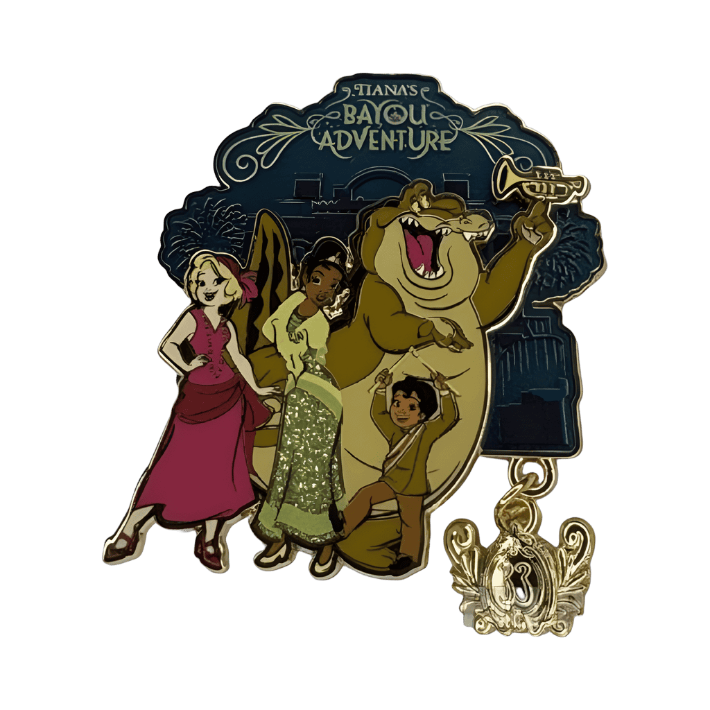 Tiana's Bayou Adventure Disney pin