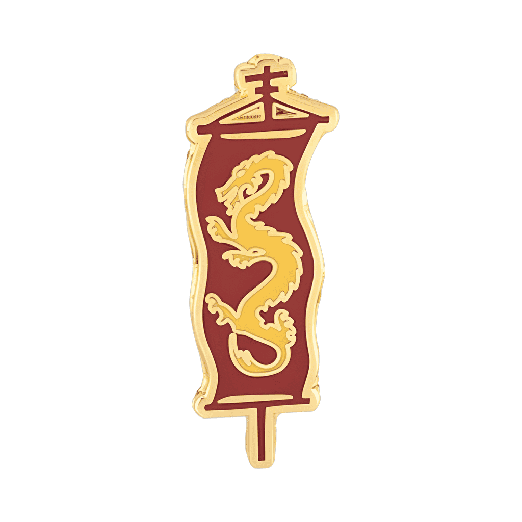 Mushu Banner Disney pin