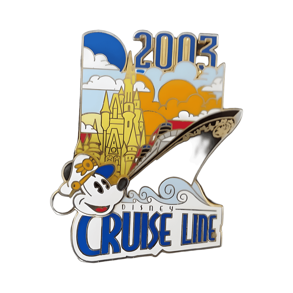 Mickey Land and Sea Disney pin