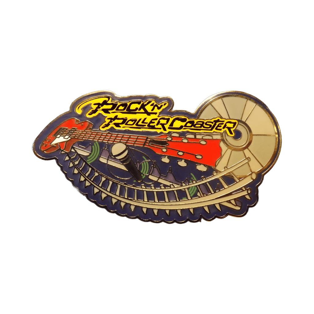 Rock N Roller Coaster Disney pin