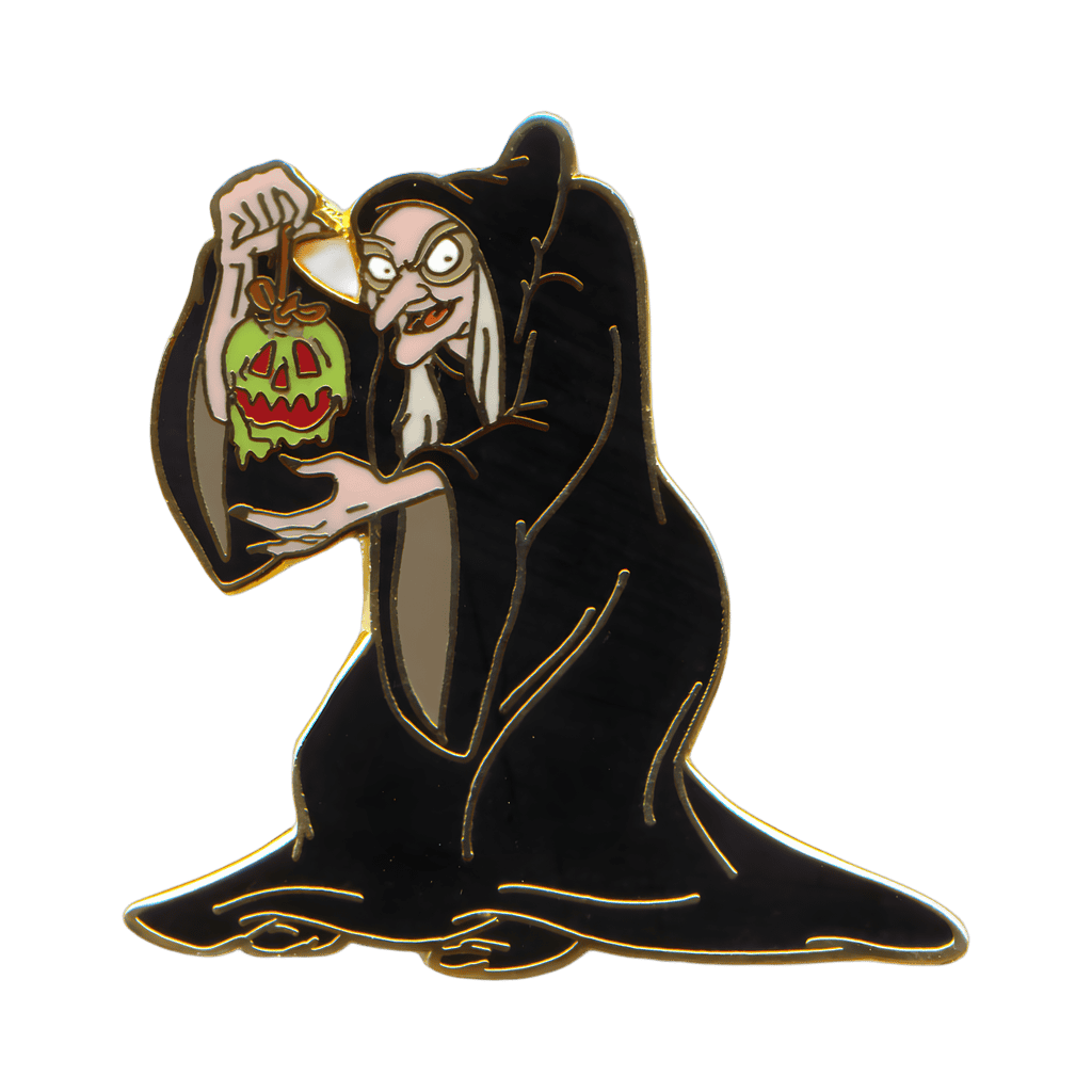 The Old Hag Holding the Poisoned Apple Disney pin
