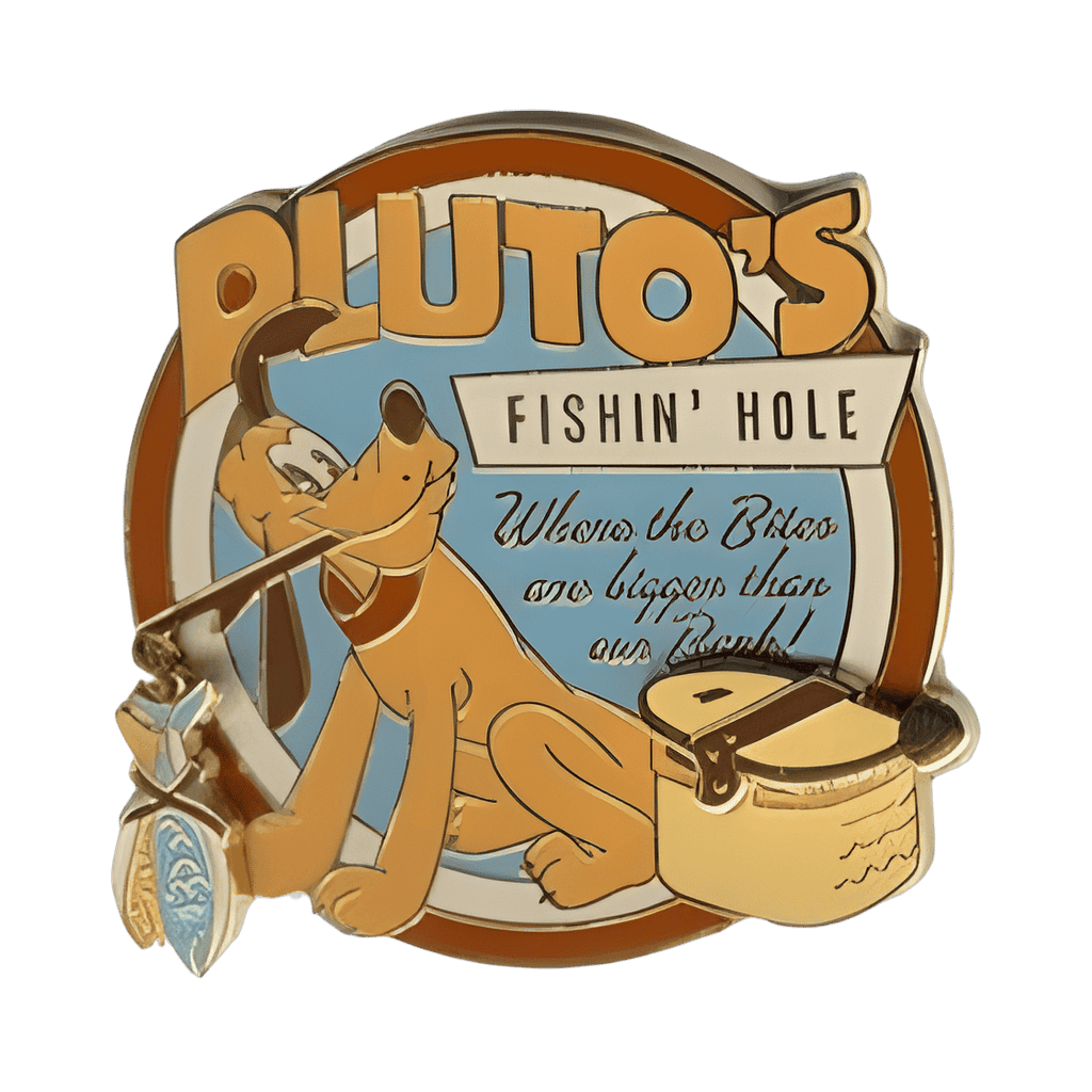 Tackle Box Boxed Set — Pluto's Fishin' Hole Disney pin