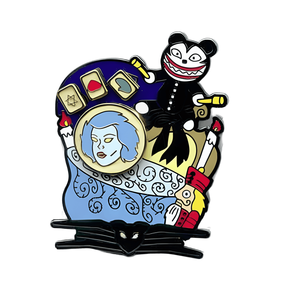 Madame Leota and Scary Teddy Disney pin