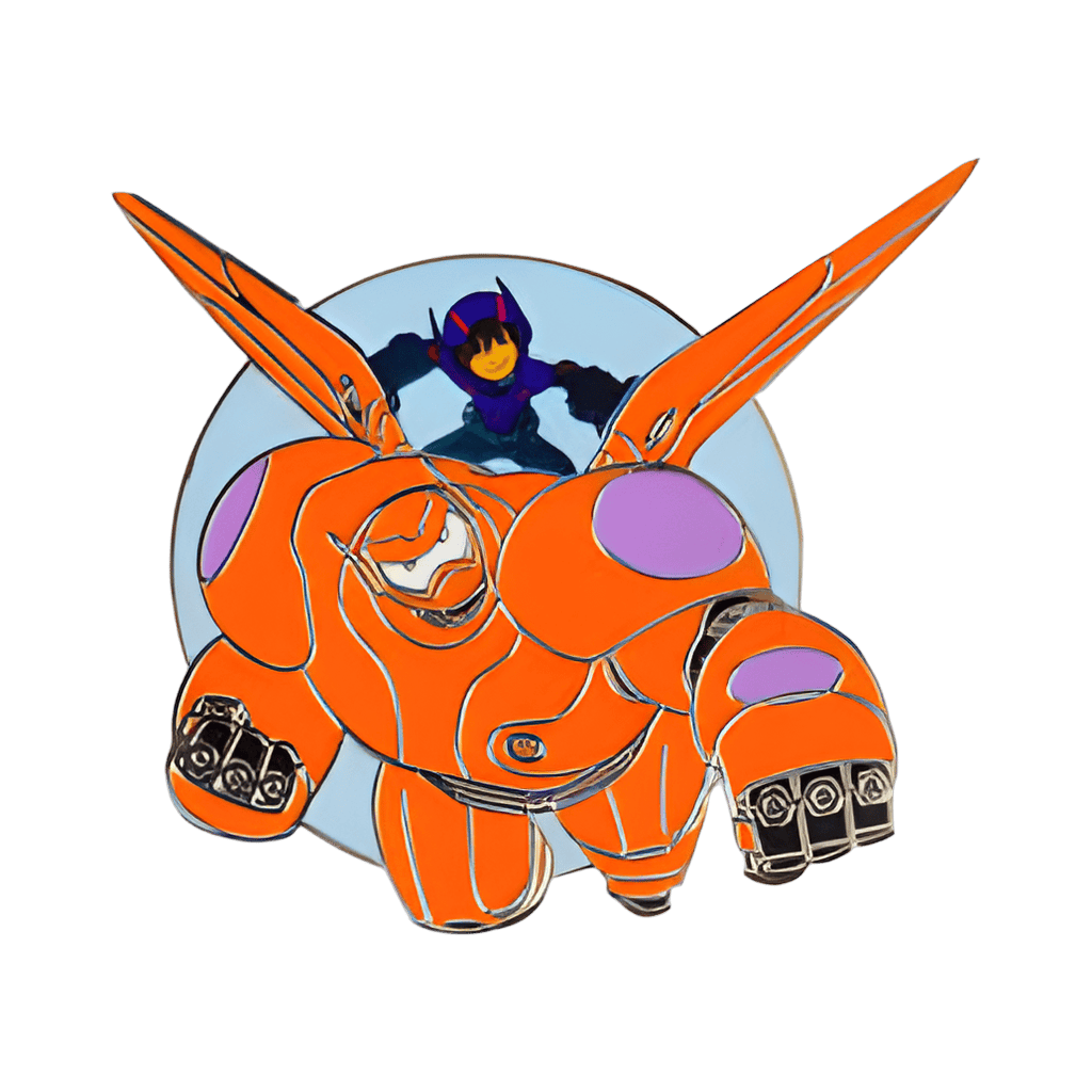 Armored Baymax & Hiro Disney pin
