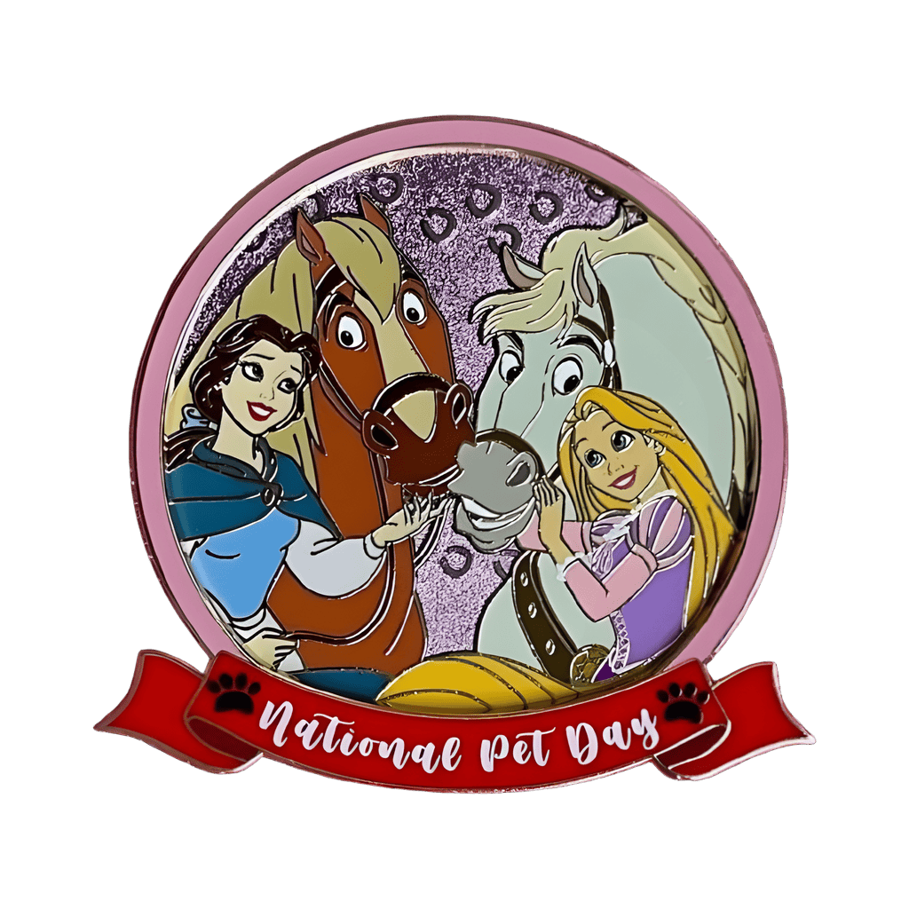 Belle & Rapunzel Disney pin
