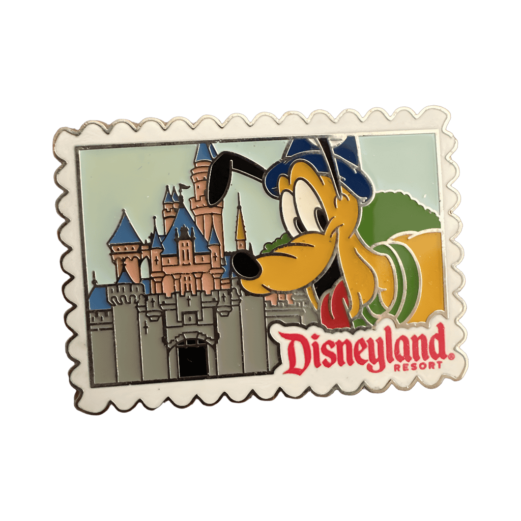Pluto at Sleeping Beauty Castle Disney pin