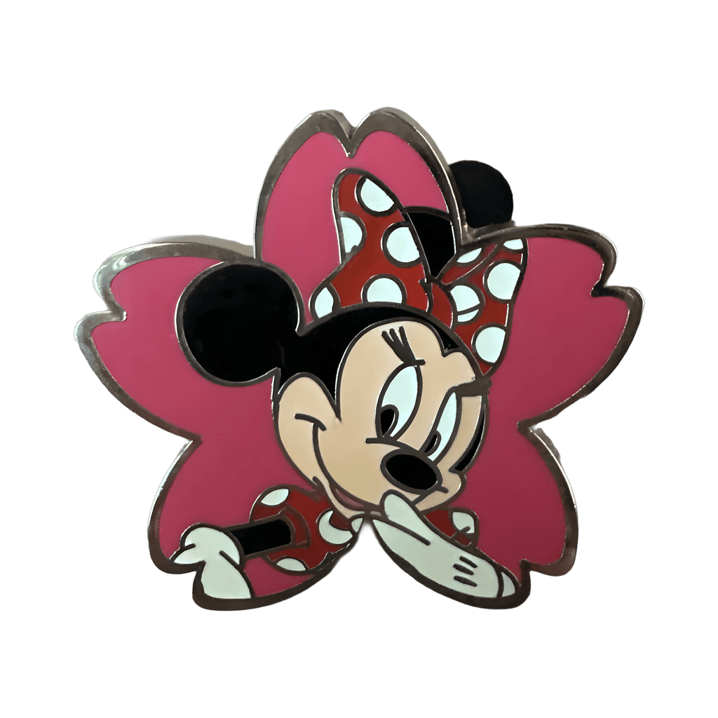 Minnie flower Disney pin