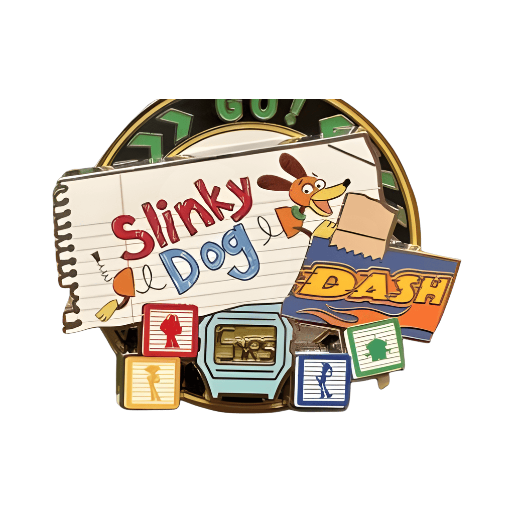 Slinky Dog Dash 5th Anniversary Disney pin