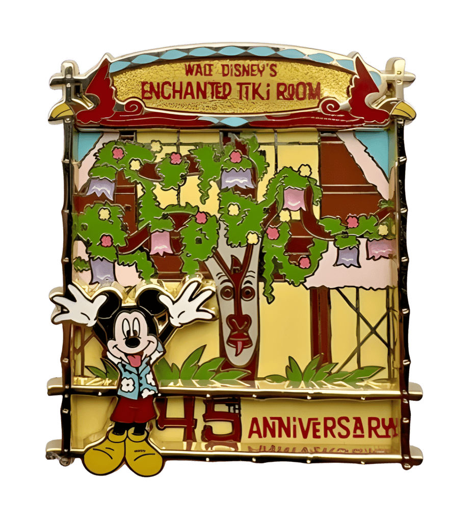 Tiki Room with Mickey Mouse Disney pin