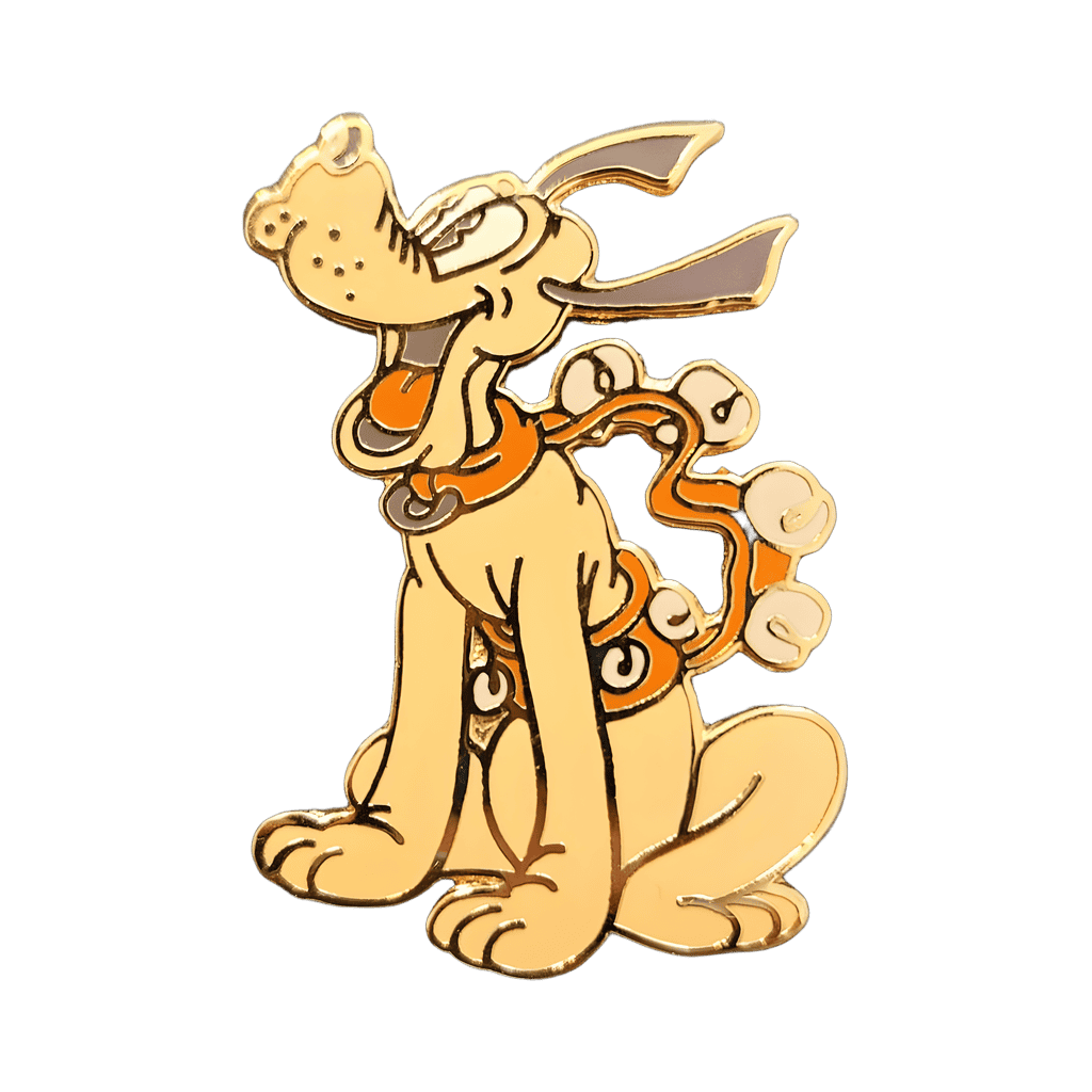 Seasons Greetings - Pluto from Mickey's Orchestra Disney pin