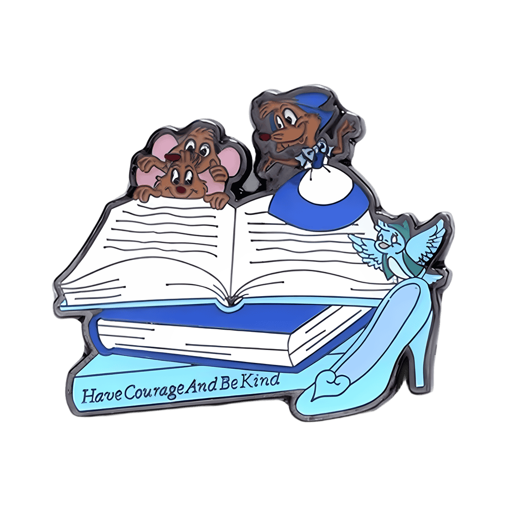 Cinderella Mary, Suzy & Perla - Have Courage and Be Kind Disney pin