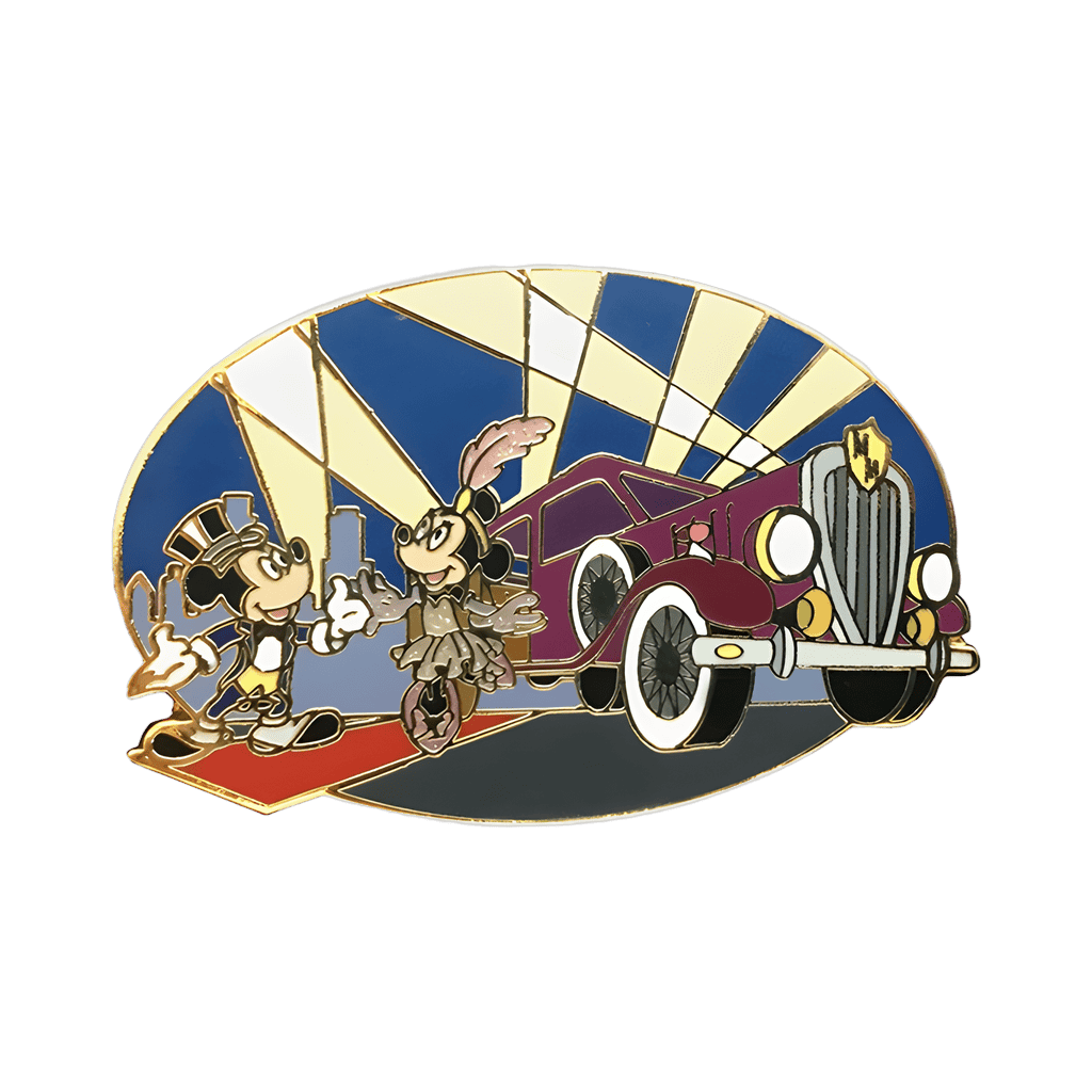 Mickey and Minnie Mouse Disney pin