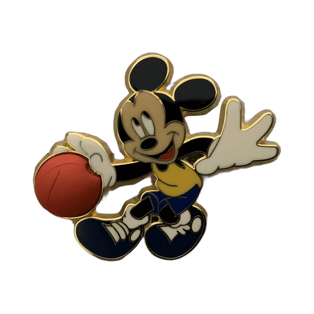Mickey basketball Disney pin