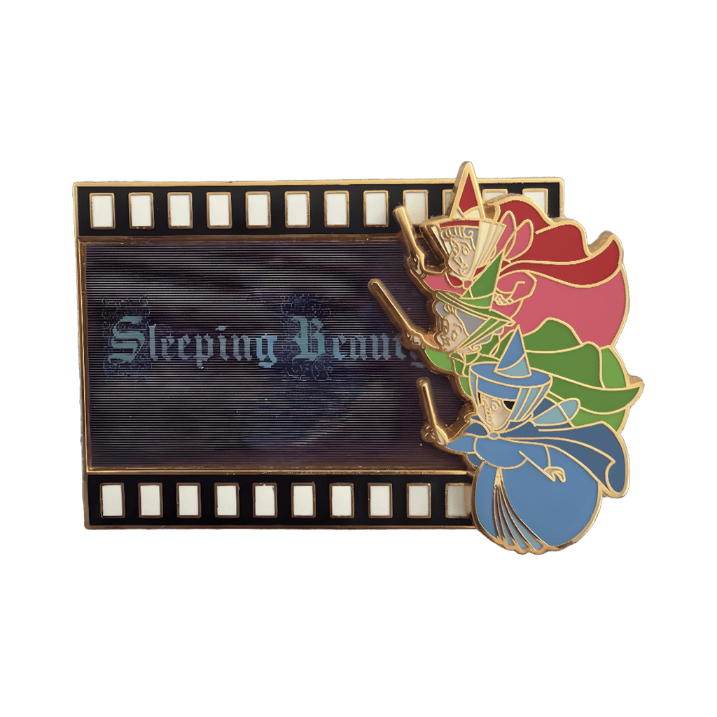 Sleeping Beauty Filmstrip Lenticular Disney pin