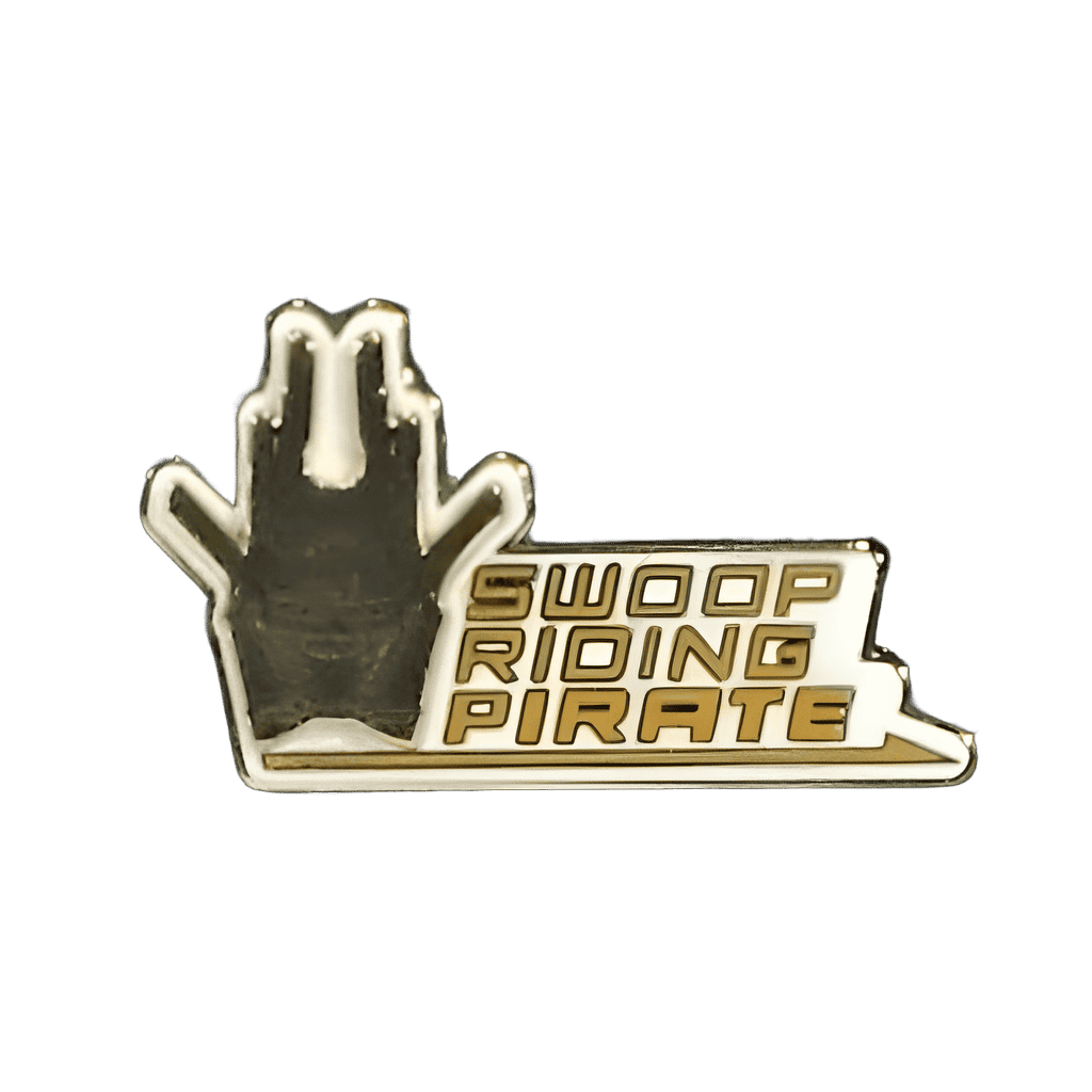 Swoop Riding Pirate Disney pin