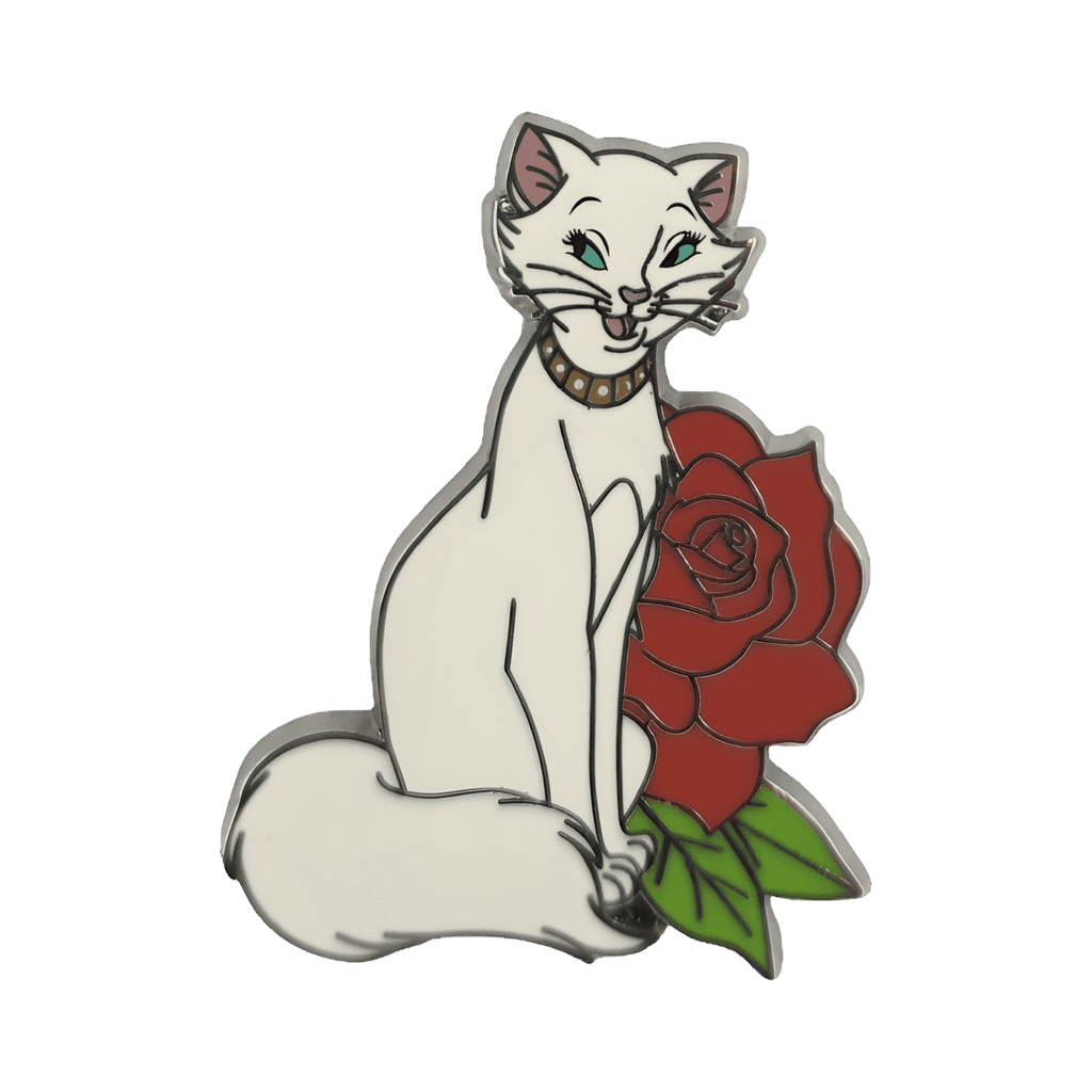 The Aristocats - Duchess with Red Rose Disney pin