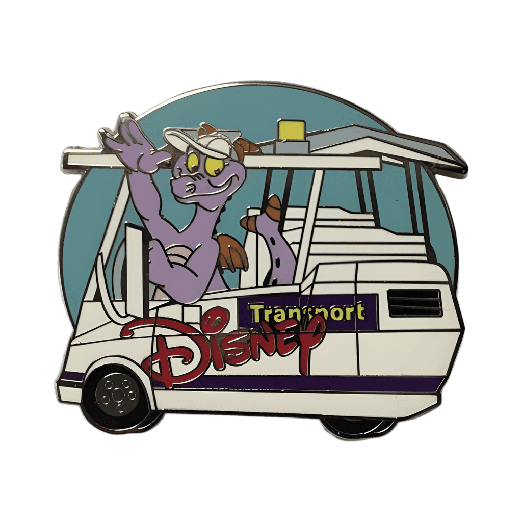Transportation Figment Disney pin