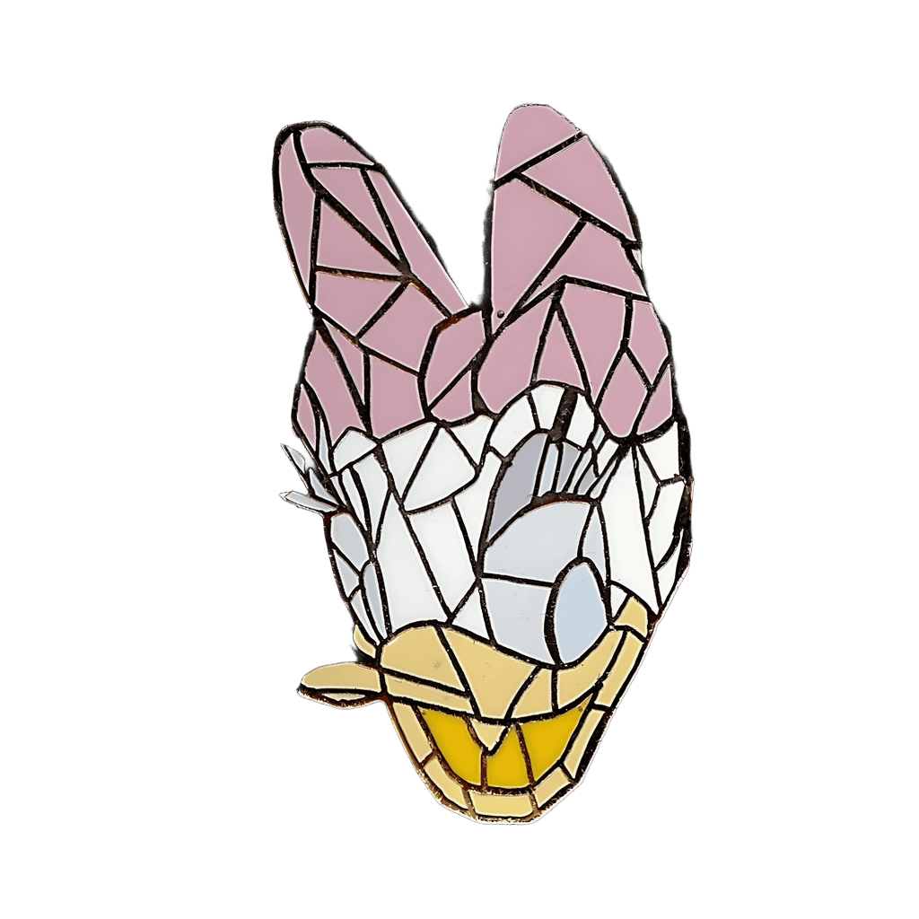 Mosaic Daisy Disney pin