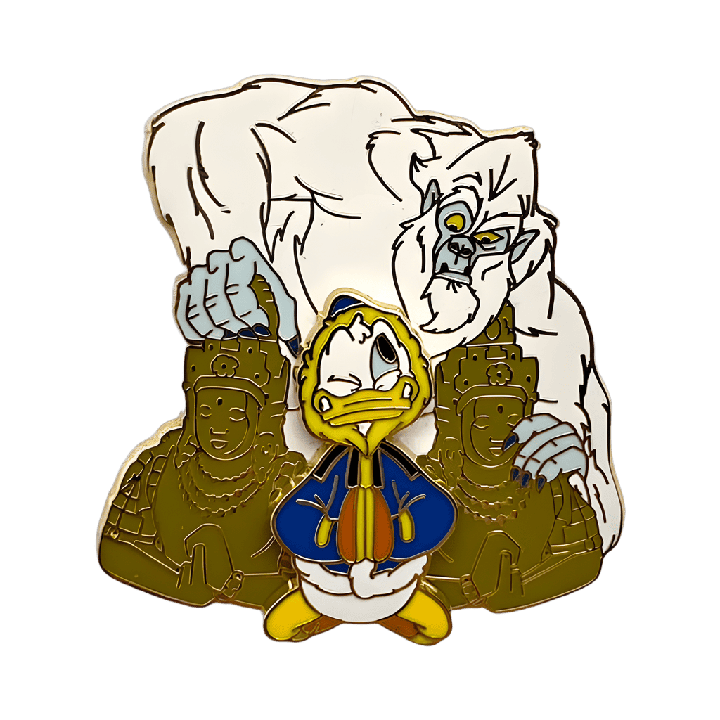 Donald With Yeti Disney pin