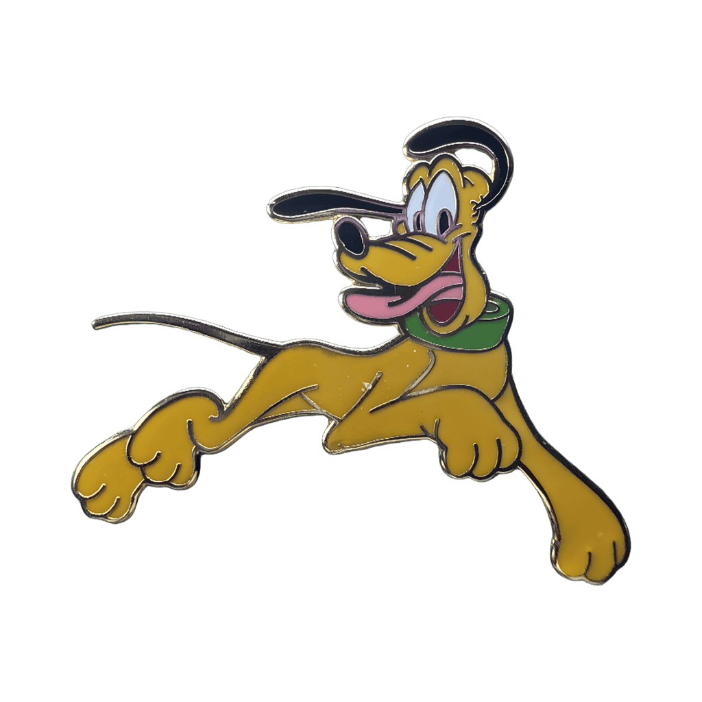 Running Pluto Disney pin
