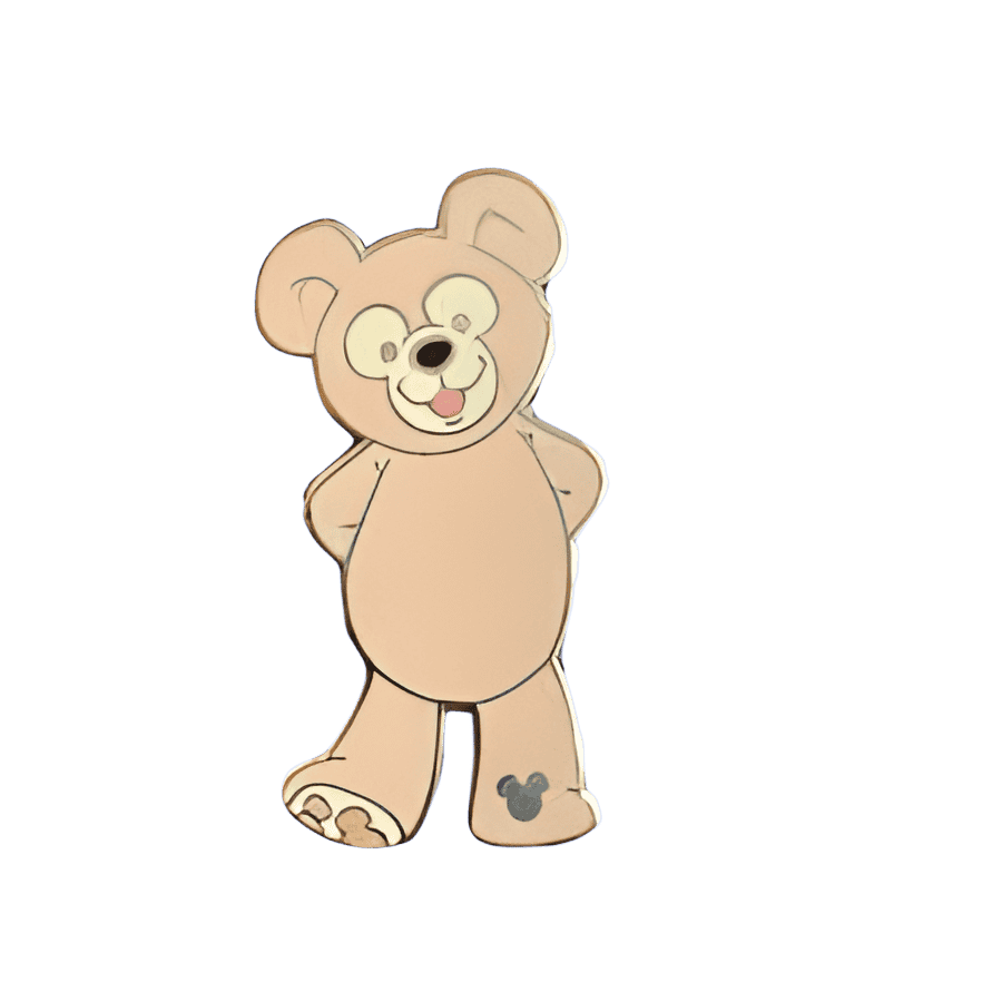 Duffy Hands Behind Back Disney pin