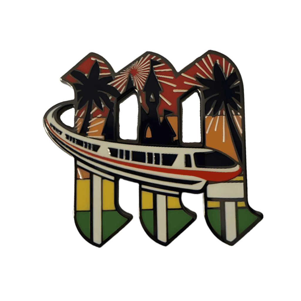Magic Kingdom “m” Disney pin