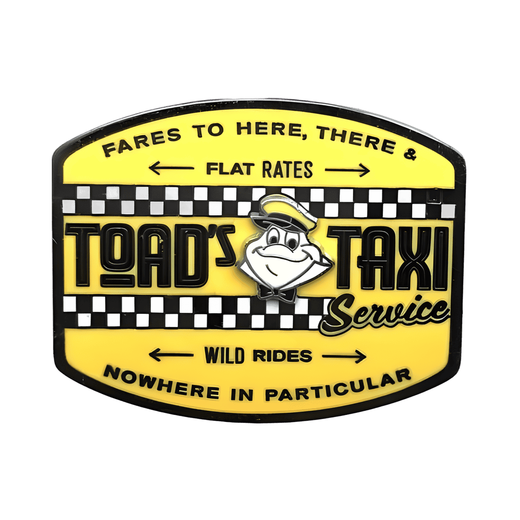 Toad's Taxi Service Disney pin