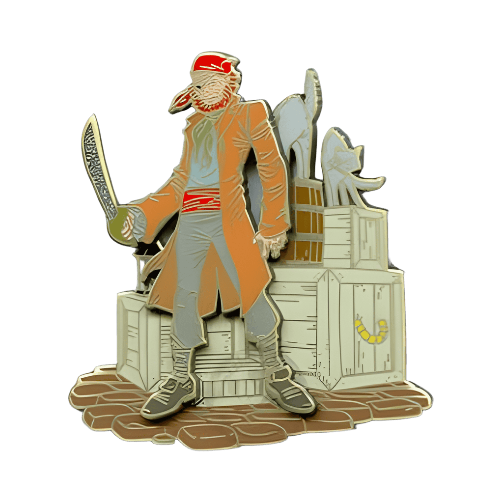 Pirate with Patch Disney pin