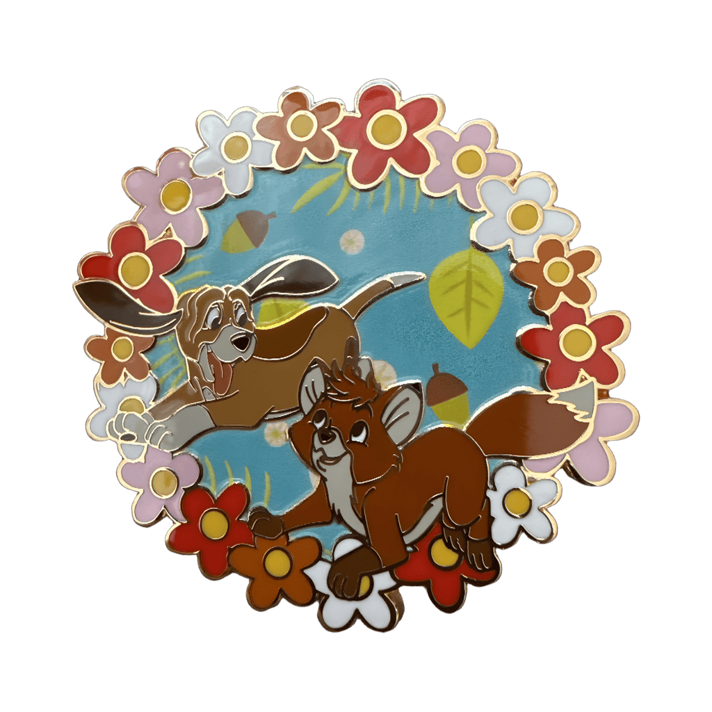 Tod and Copper Disney pin