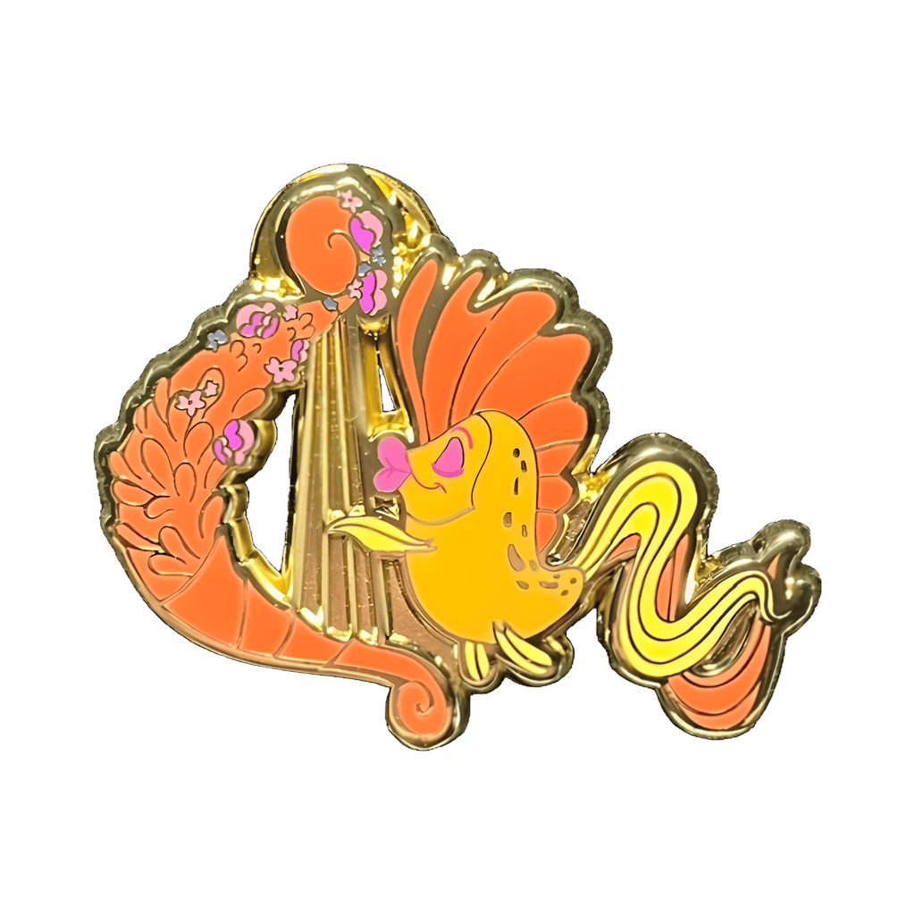 Carp with Harp Disney pin