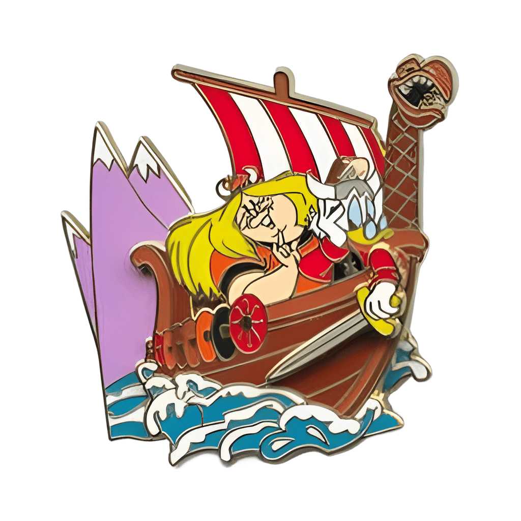 The Viking Ship from Norway Disney pin