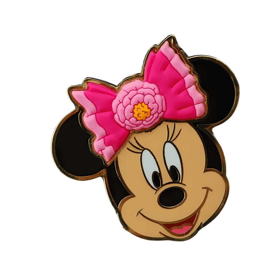 Minnie Mouse with 3D Bow Disney pin