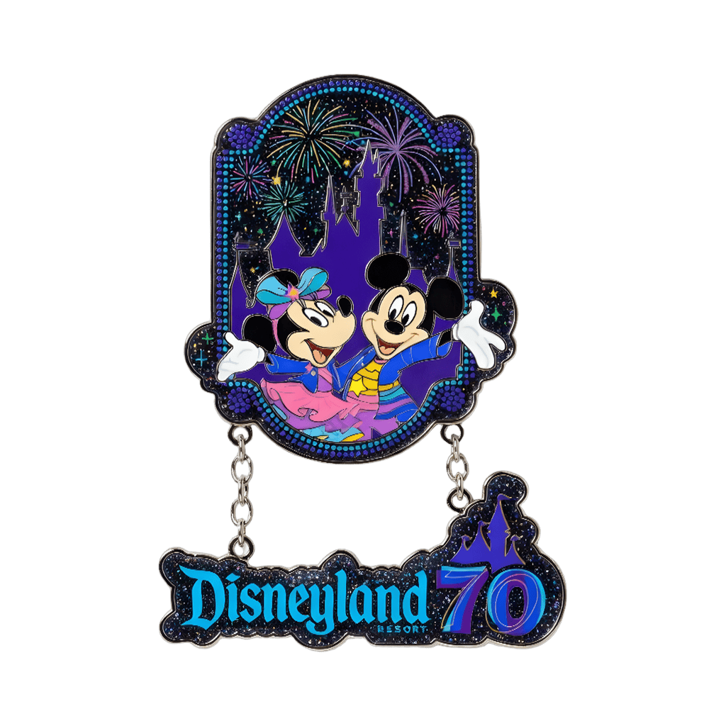 Minnie and Mickey Mini Jumbo Dangle Disney pin