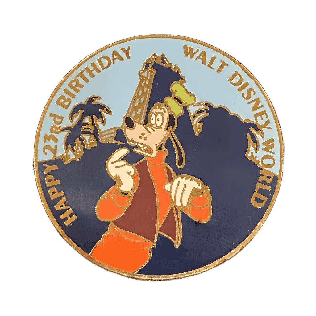 Goofy at the Tower of Terror (Happy 23rd Birthday) Disney pin
