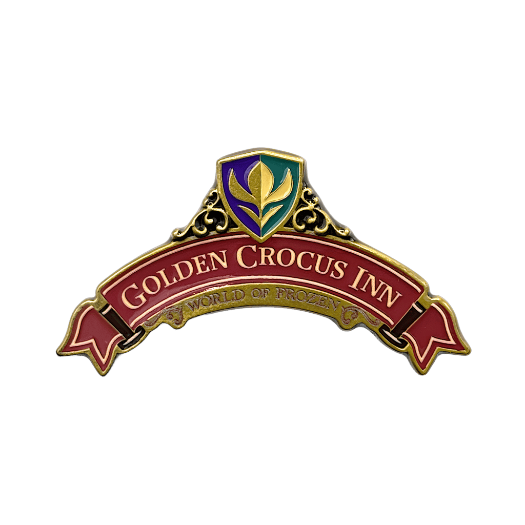 Golden Crocus Inn Disney pin