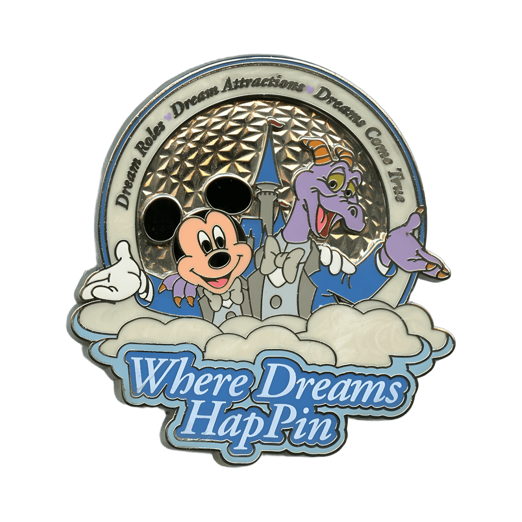 Mickey and Figment Super Frame Completer Disney pin