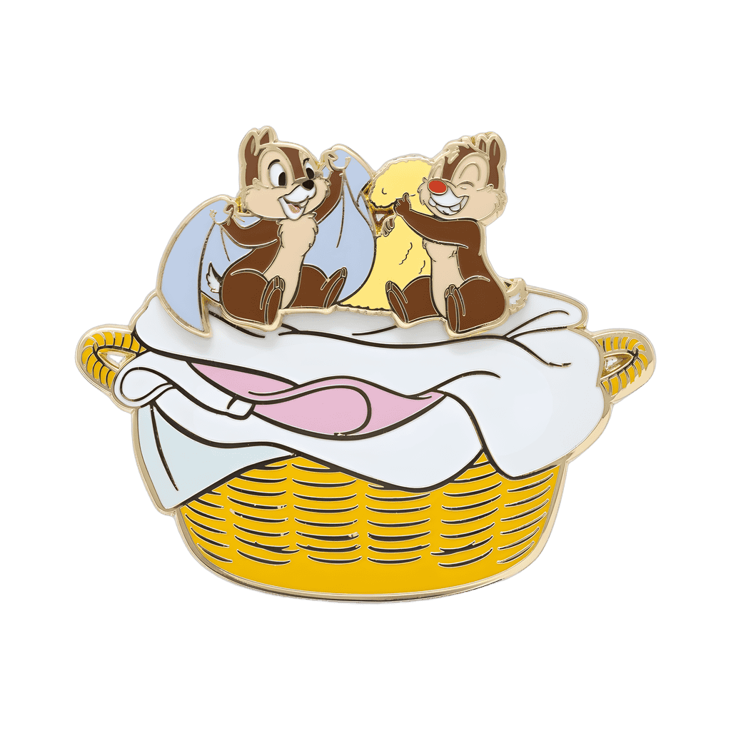 Chip and Dale - Laundry Basket Disney pin