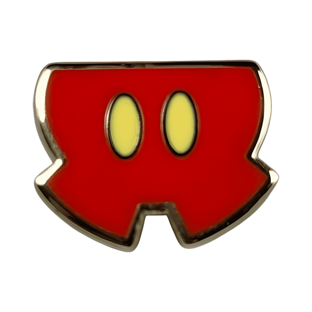 Mickey Mouse - Body Parts Set of 4 Micro Pins - Red Pants Disney pin