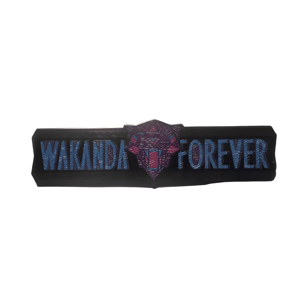 Wakanda Forever Logo Disney pin
