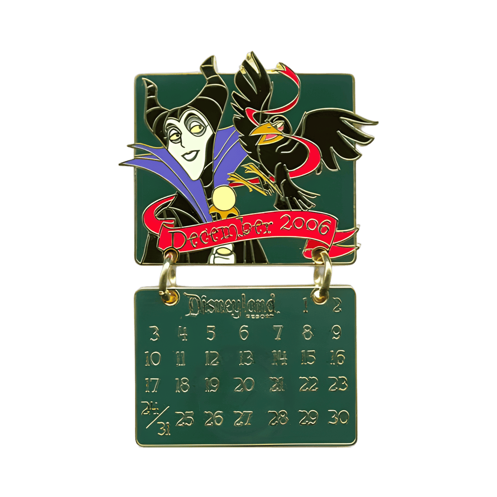 December (Maleficent) Disney pin