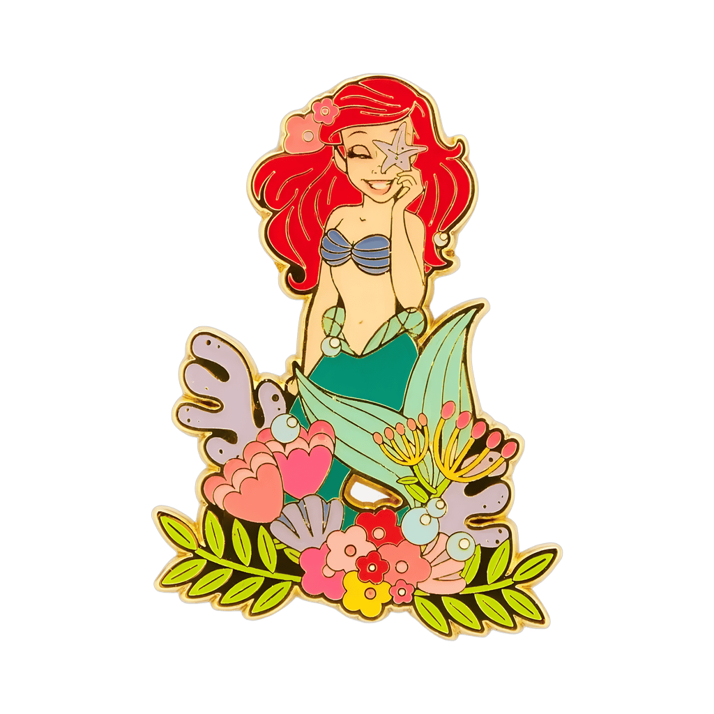 Ariel Floral Disney pin