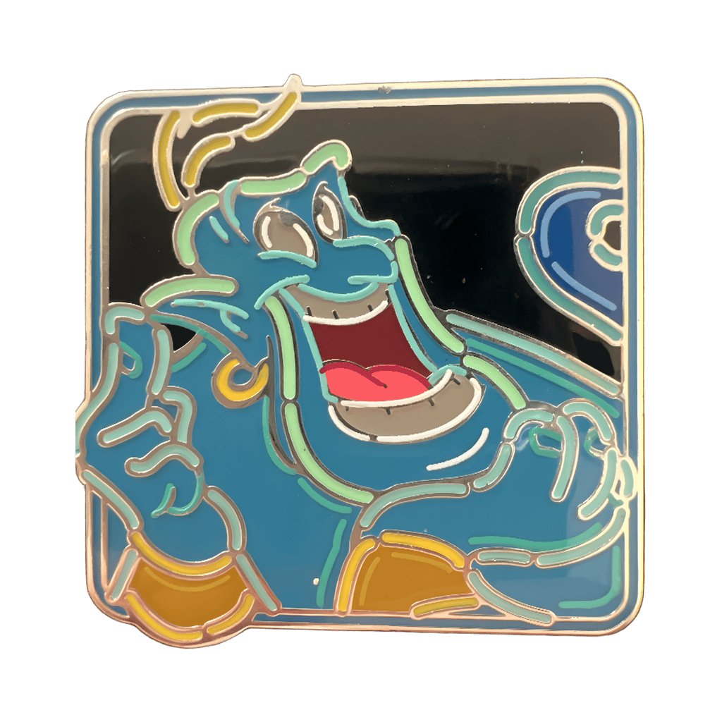 Neon Genie Square Disney pin