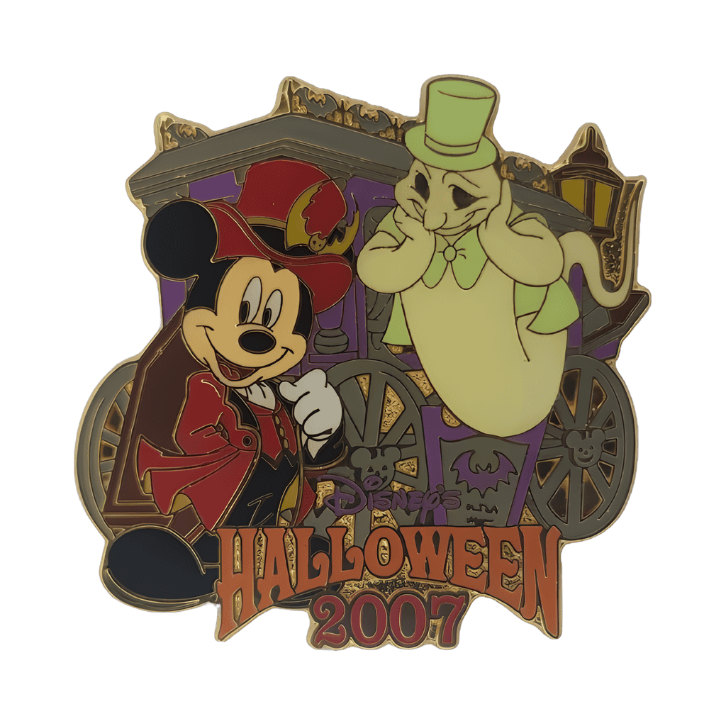 Mickey, Ghost, and Hearse Disney pin